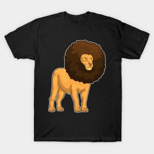 Lion Afro Hairs T-Shirt